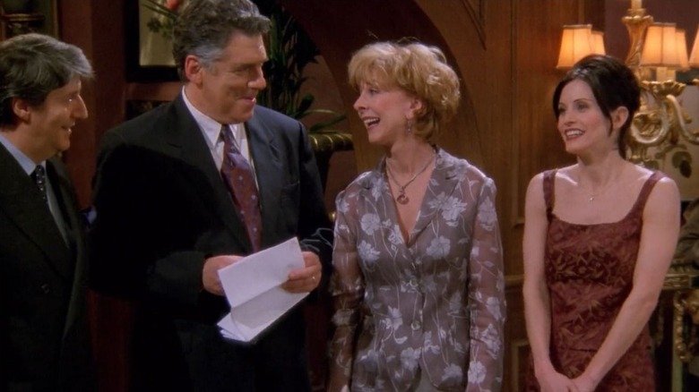 Monica with her parents