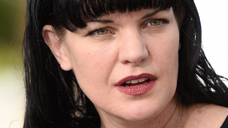 Pauley Perrette looks confused 