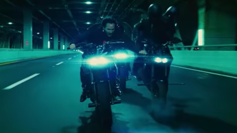 Motorcycle chase from John Wick: Chapter 3: Parabellum