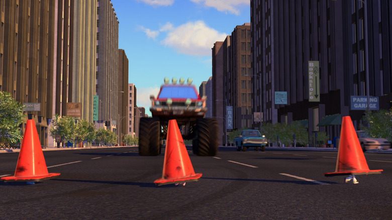Toys Hidden Under Traffic Cones