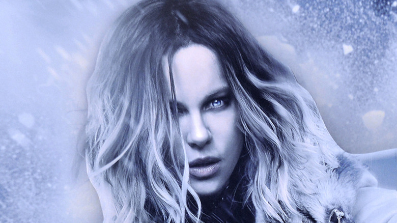 Selene on Underworld poster