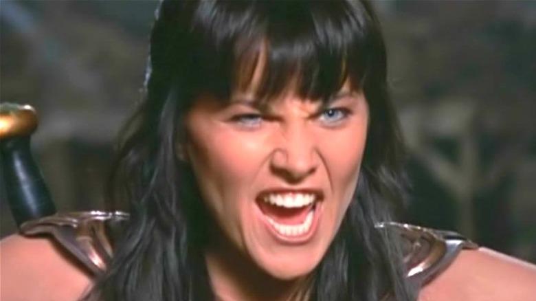 Xena fighting for redemption