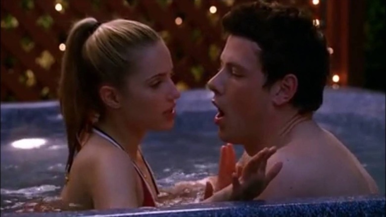 Finn talking to Quinn