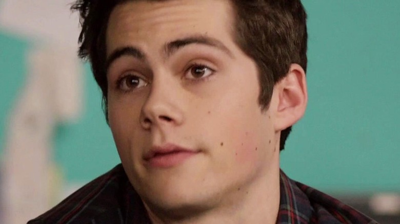 Stiles Stilinski shrugging