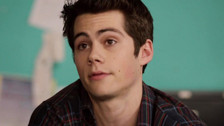 Stiles Stilinski shrugging