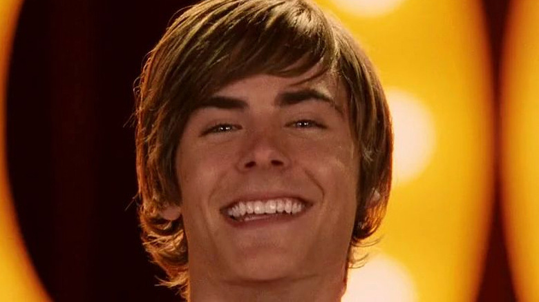 Troy Bolton grinning