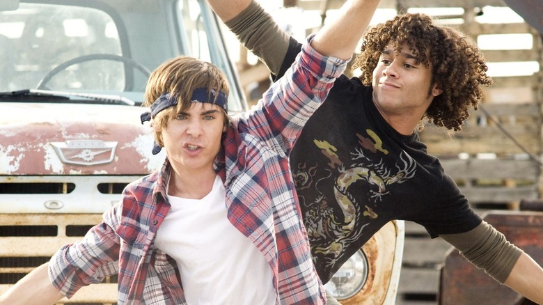 Troy Bolton grinning