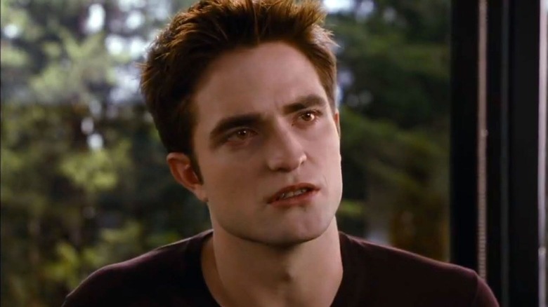 Edward glaring