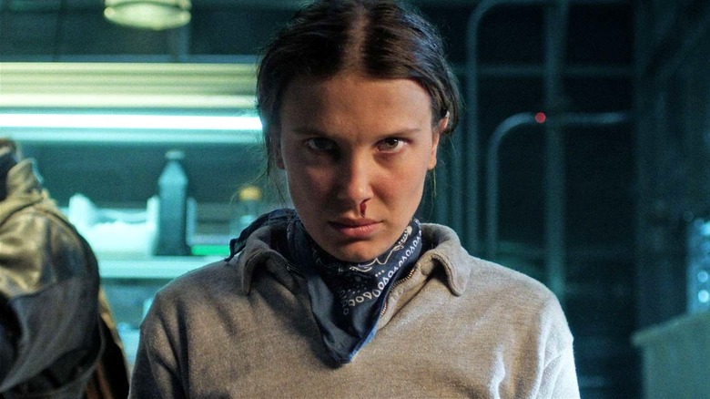 Eleven with a nosebleed in 