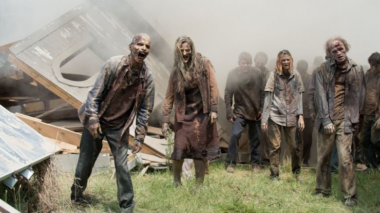 Scene from The Walking Dead