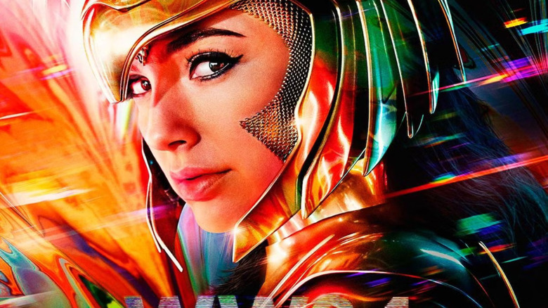 Armored Wonder Woman character poster