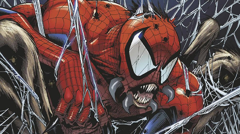 The beast-like Savage Spider-Man