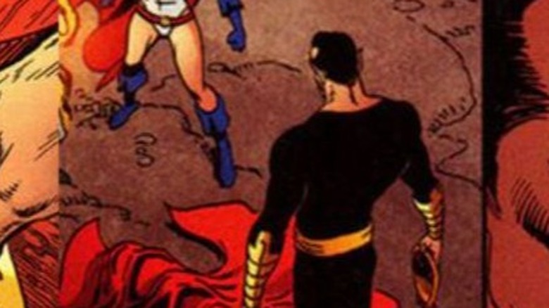 Black Adam killing Psycho Pirate