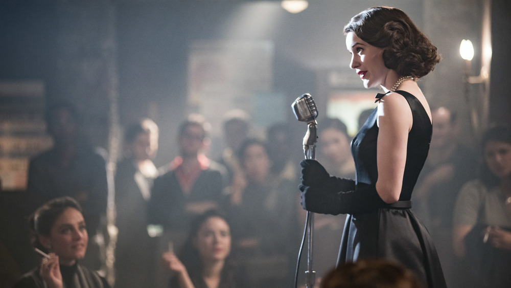 Rachel Brosnahan in The Marvelous Mrs. Maisel