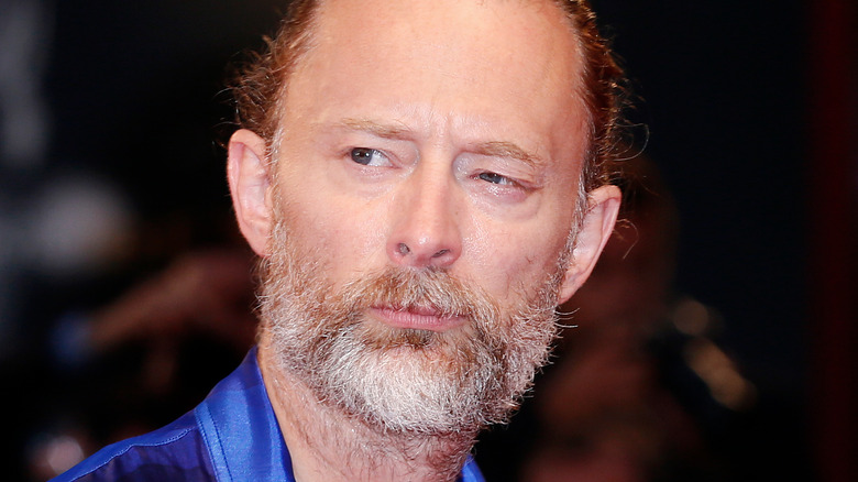 Thom Yorke on the red carpet