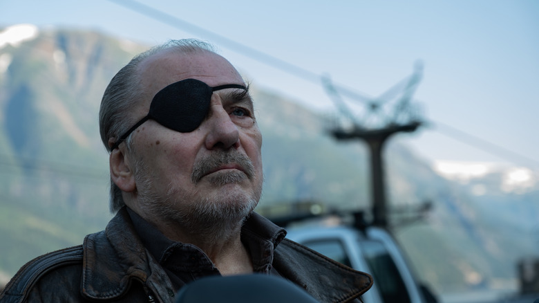Wotan Wagner with eye patch