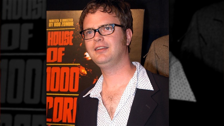 Rainn Wilson posing at LionsGate Films' House of 1000 Corpses Premiere