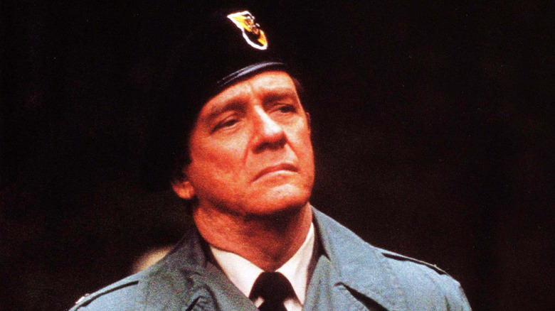 Colonel Trautman listening in "First Blood" (1982)