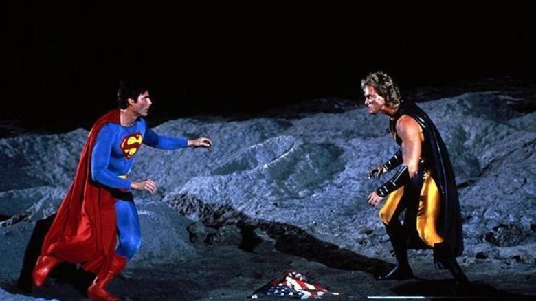 Superman fights Nuclear Man