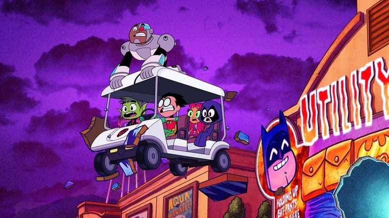 Teen Titans getting into mischief