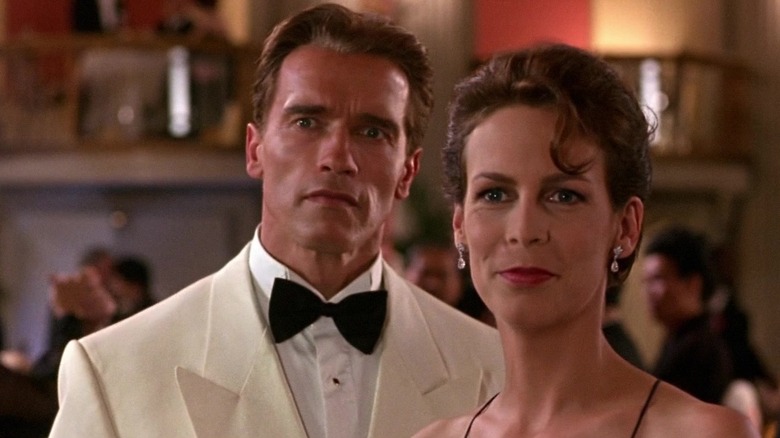 Arnold Schwarzenegger and Jamie Lee Curtis together