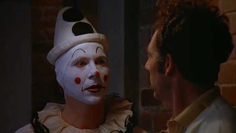 Joe Davola dressed as a clown