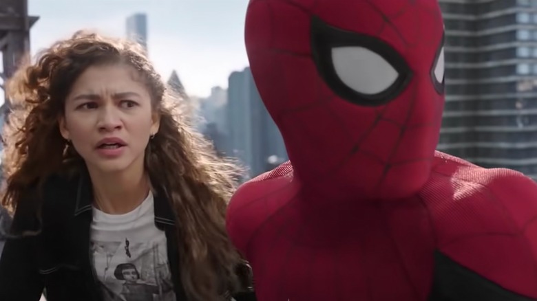 Spidey and MJ in shock