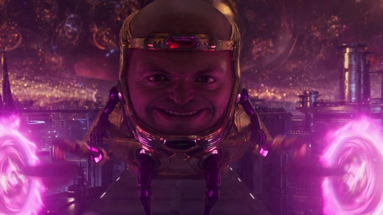 M.O.D.O.K. charging into battle in "Ant-Man and the Wasp: Quantumania" (2023)