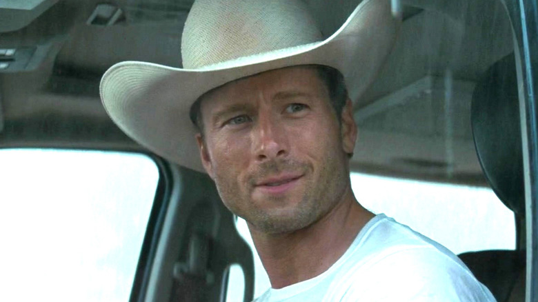 Tyler Owens in truck