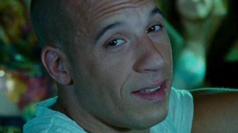 Dominic Toretto grinning