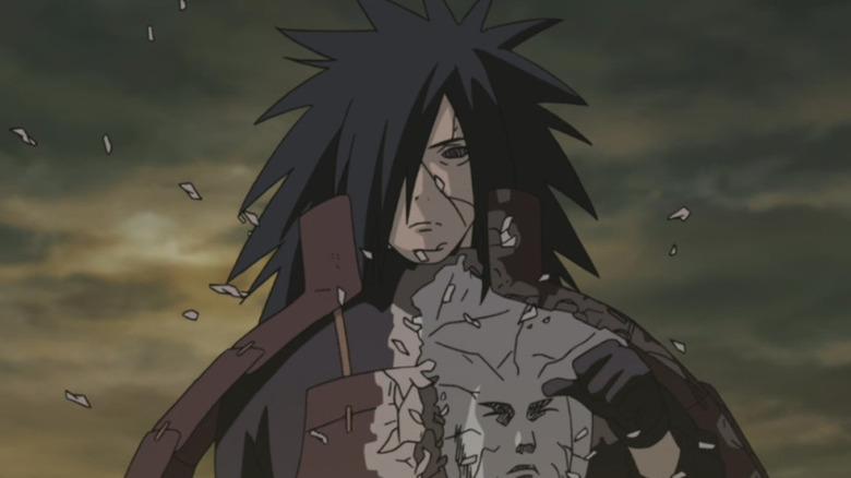 Madara unveils his Senju powers
