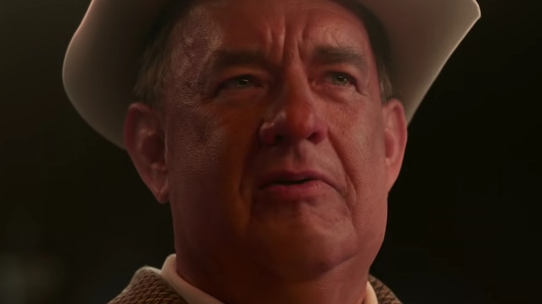 Tom Hanks wearing a cowboy hat