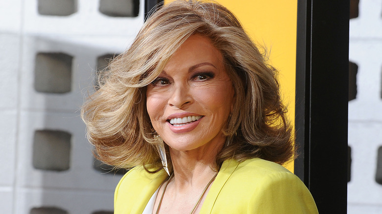 Raquel Welch at the premiere of "How to Be a Latin Lover"