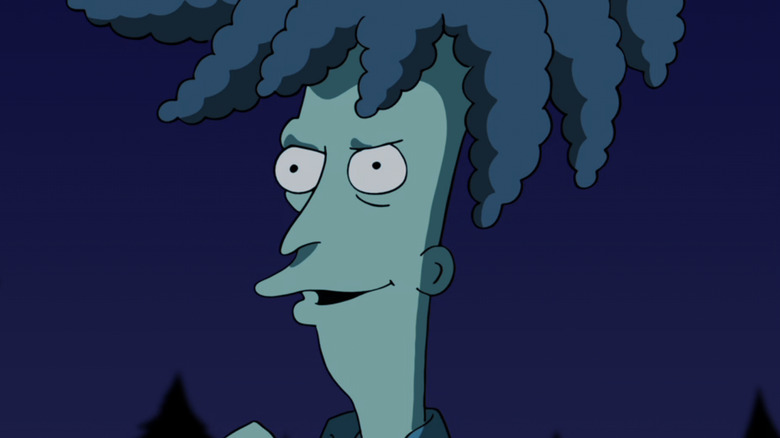 Sideshow Bob looking scary