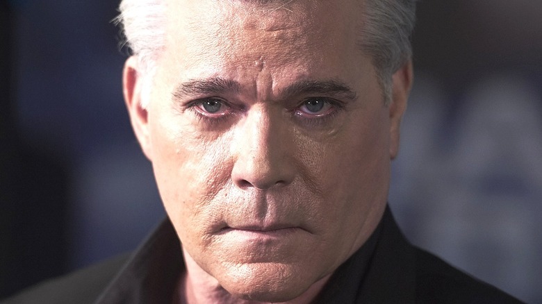 Ray Liotta glaring at the camera