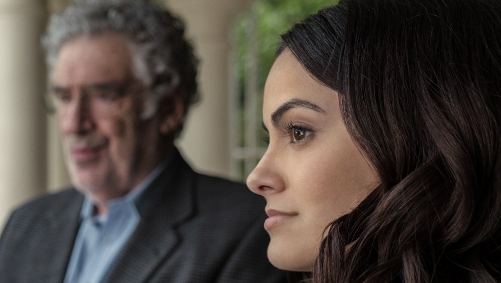 Elliot Gould and Camilla Mendes in Dangerous Lies