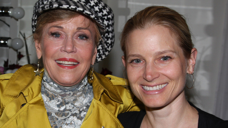 Jane Fonda and Bridget Fonda