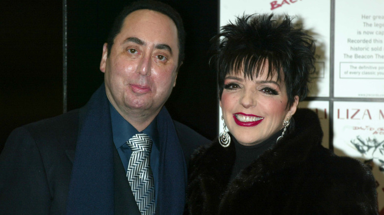 David Gest and Liza Minnelli at a red carpet event