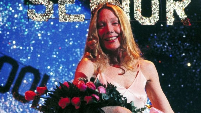 Carrie being crowned Prom Queen in "Carrie"