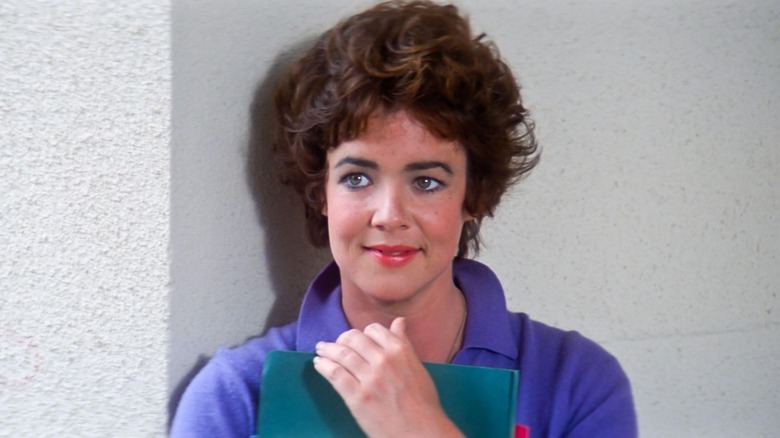 Betty Rizzo smiling in "Grease"