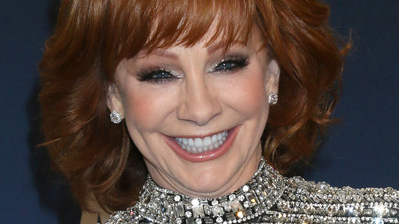 Reba McEntire smiling