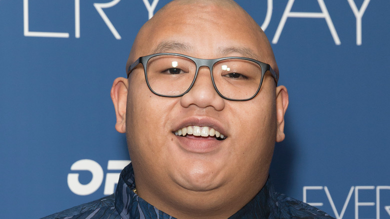 Jacob Batalon posing