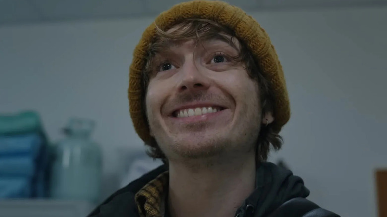 Bryan smiling in "Resident Evil" (2026)