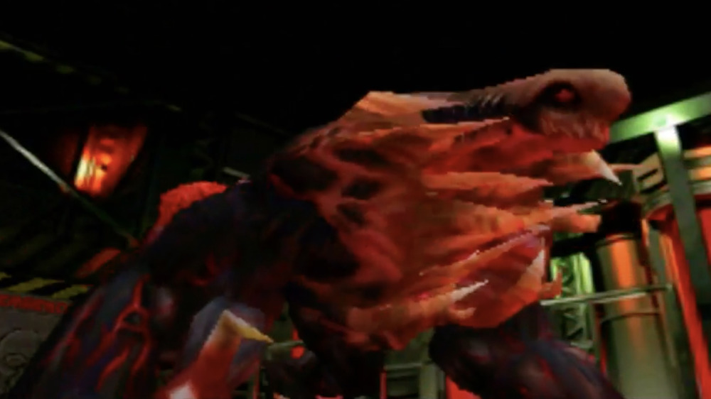 Resident Evil 2 Birkin mutating