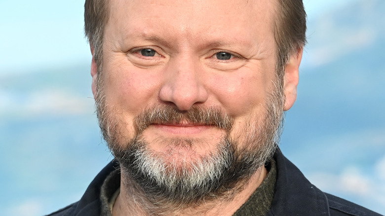 Rian Johnson smiling