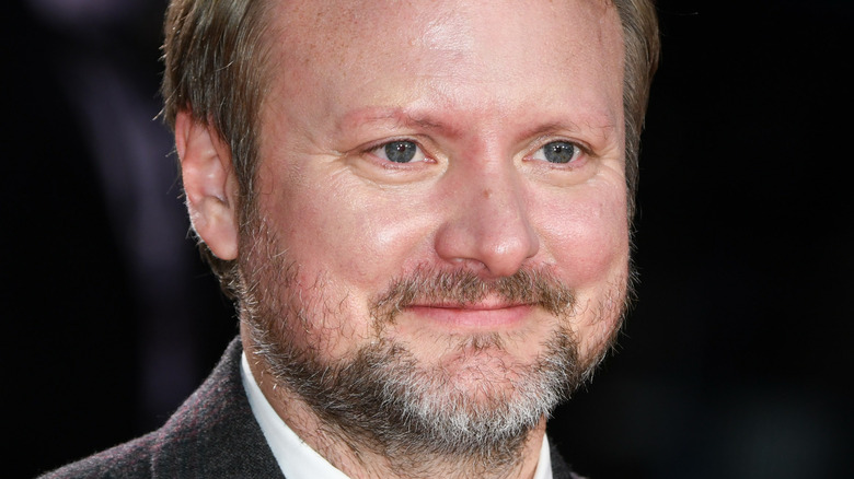 Rian Johnson smiling