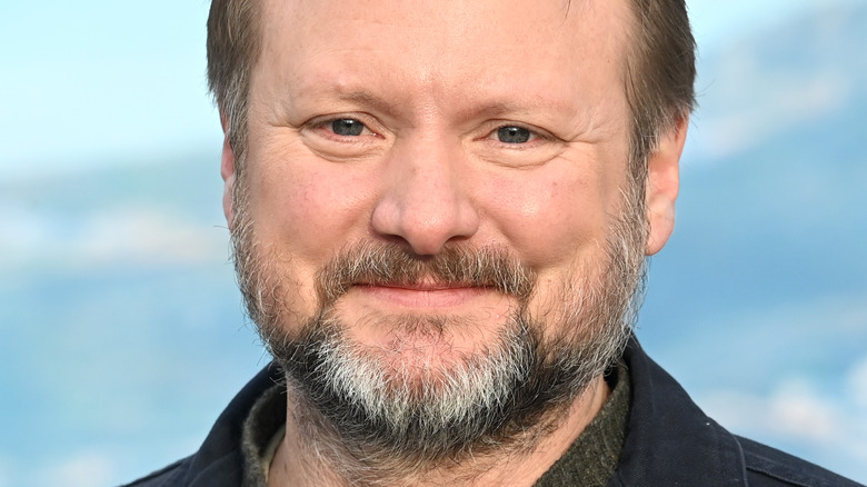 Rian Johnson smiling