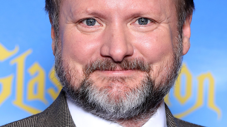 Rian Johnson smiles at camera 