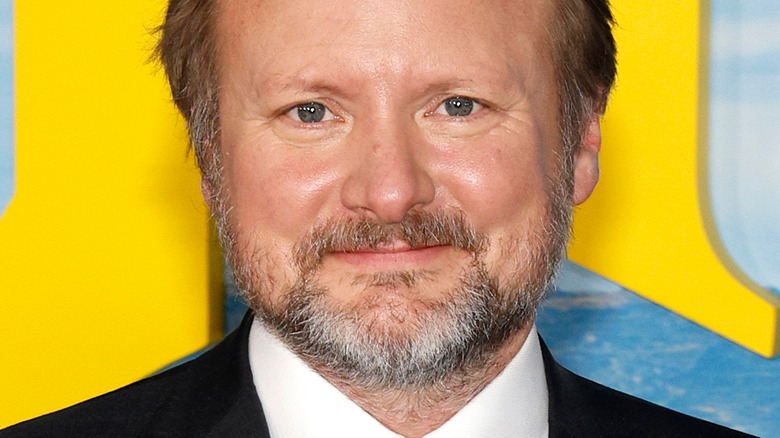 Rian Johnson smiling