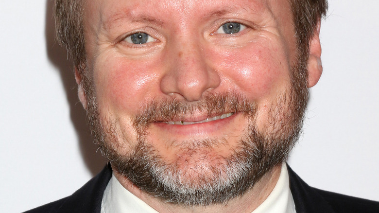 Rian Johnson smiling